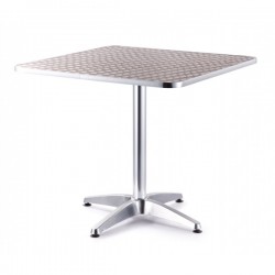 Mesa Aluminio Cuadrada